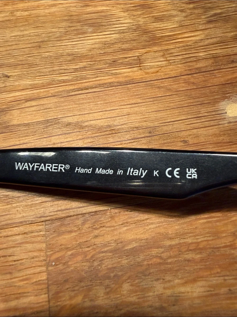 Ray-Ban Black Wayfarer Sunglasses with Black Case